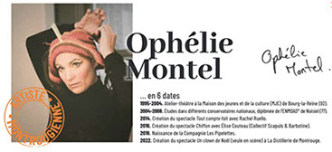 Illustration de l'article sur Ophélie Montel